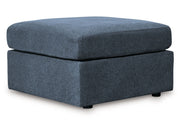 Modmax - Oversized Accent Ottoman - Fabric - Ink