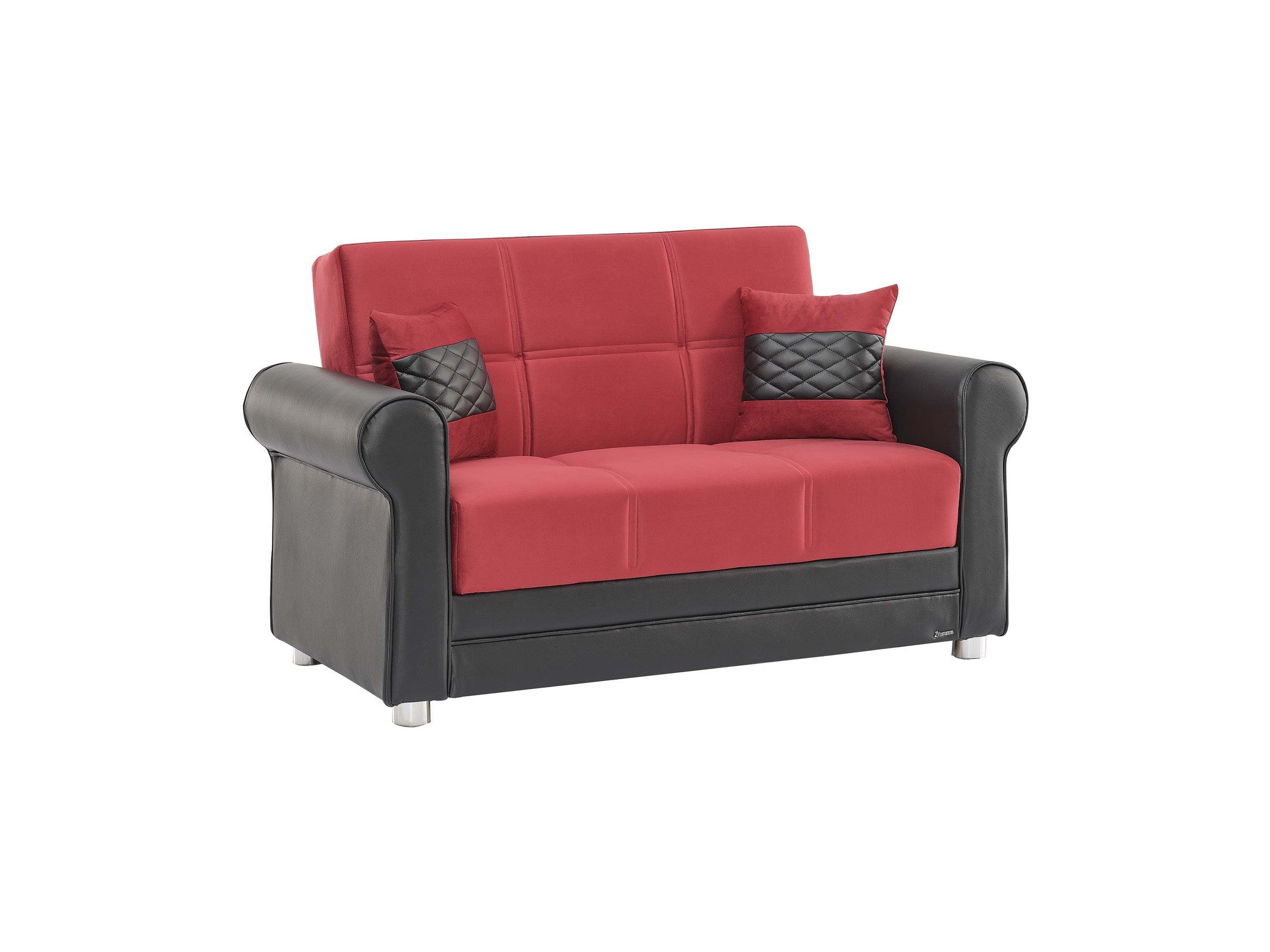 Ottomanson Avalon - Upholstered Convertible Loveseat With Storage