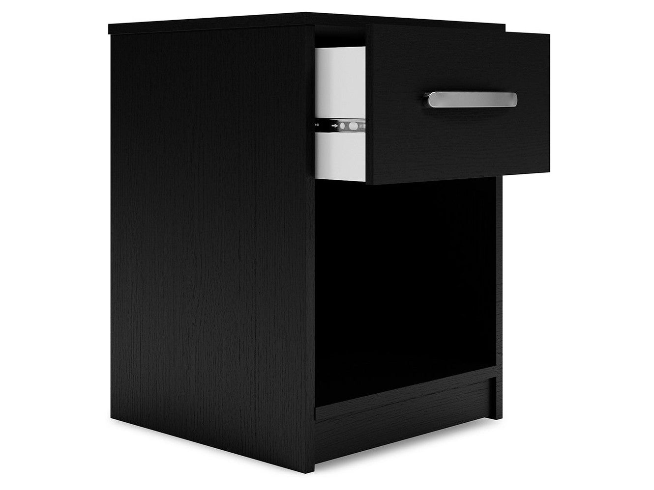 Finch - One Drawer Night Stand - Black