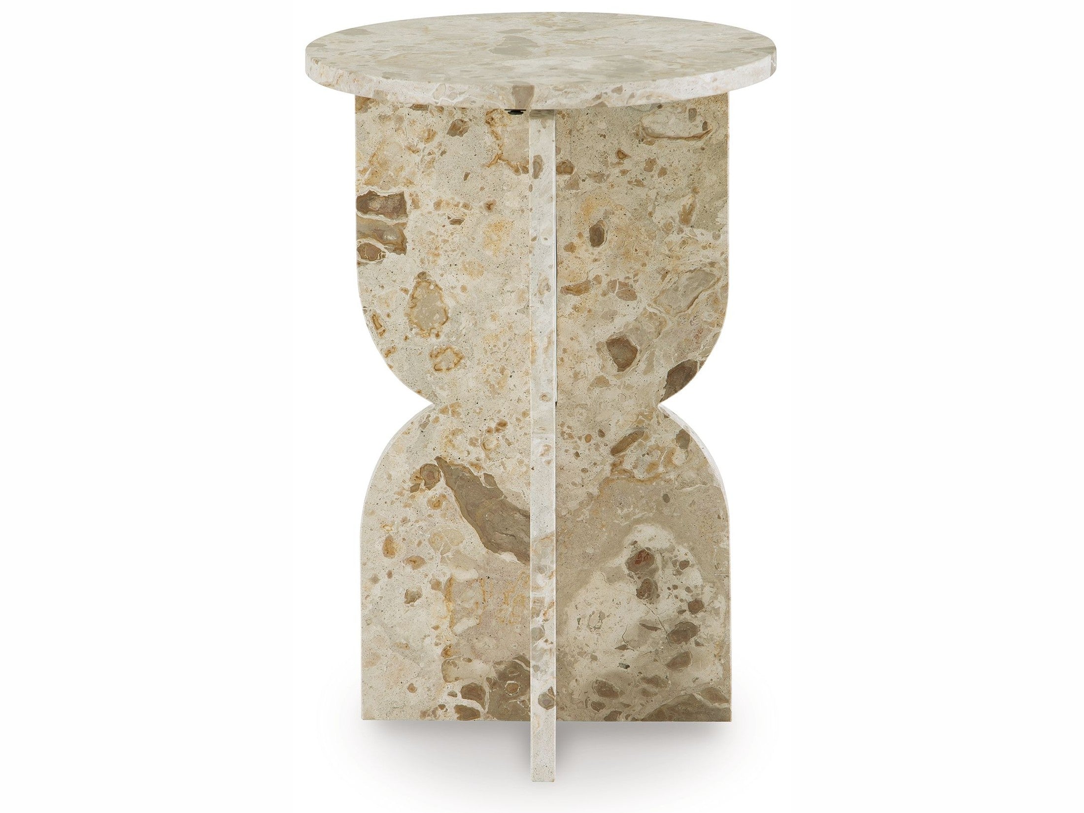 Treygan - Accent Table - Beige