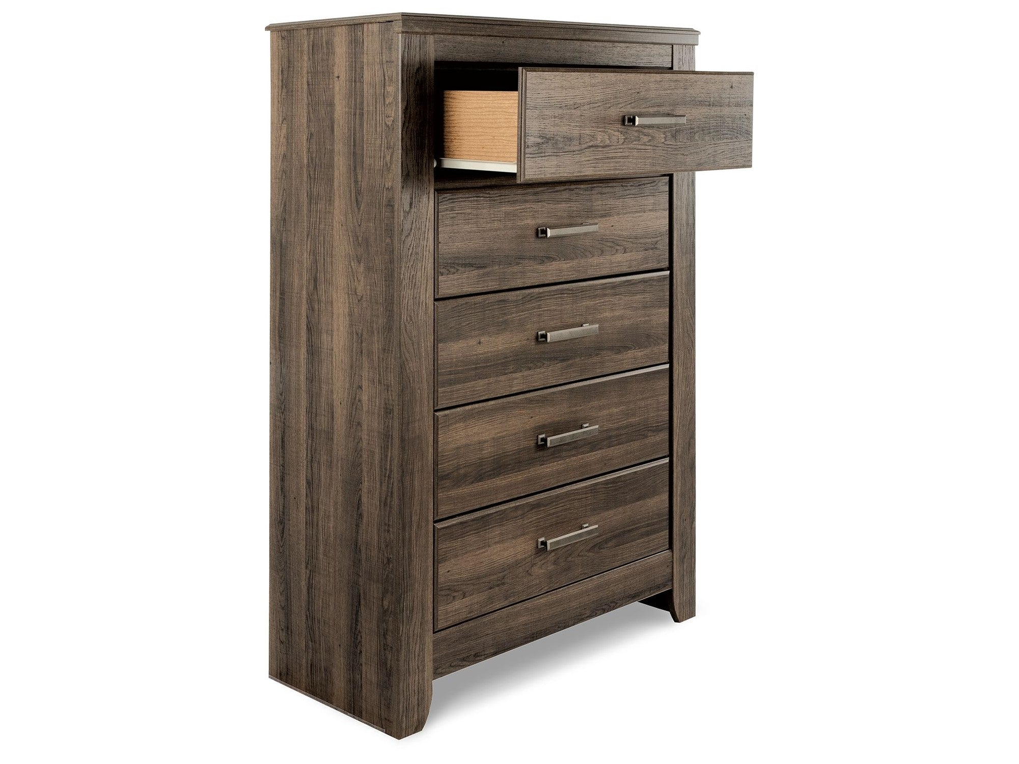 Juararo - Five Drawer Chest - Dark Brown