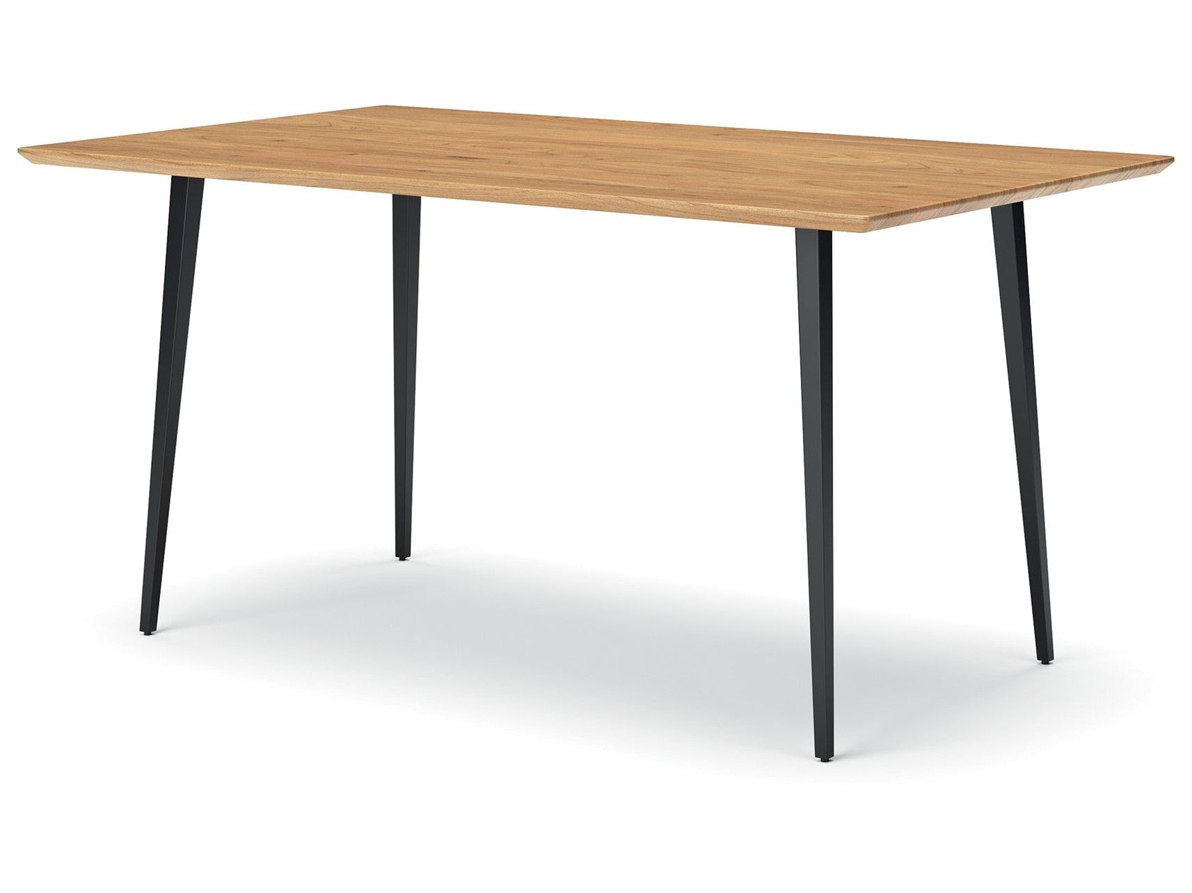 Gretlynn - Rectangular Dining Room Table - Black / Natural
