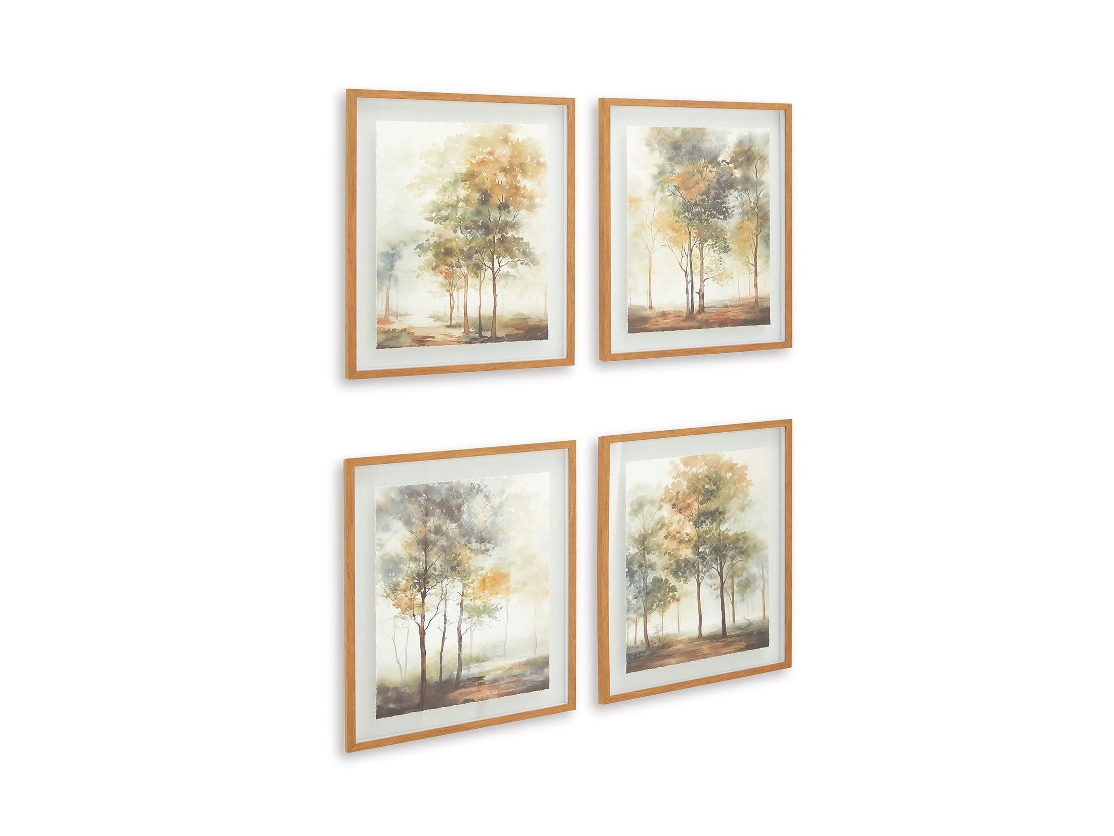 Bryneford - Wall Art Set (Set of 4) - Multi