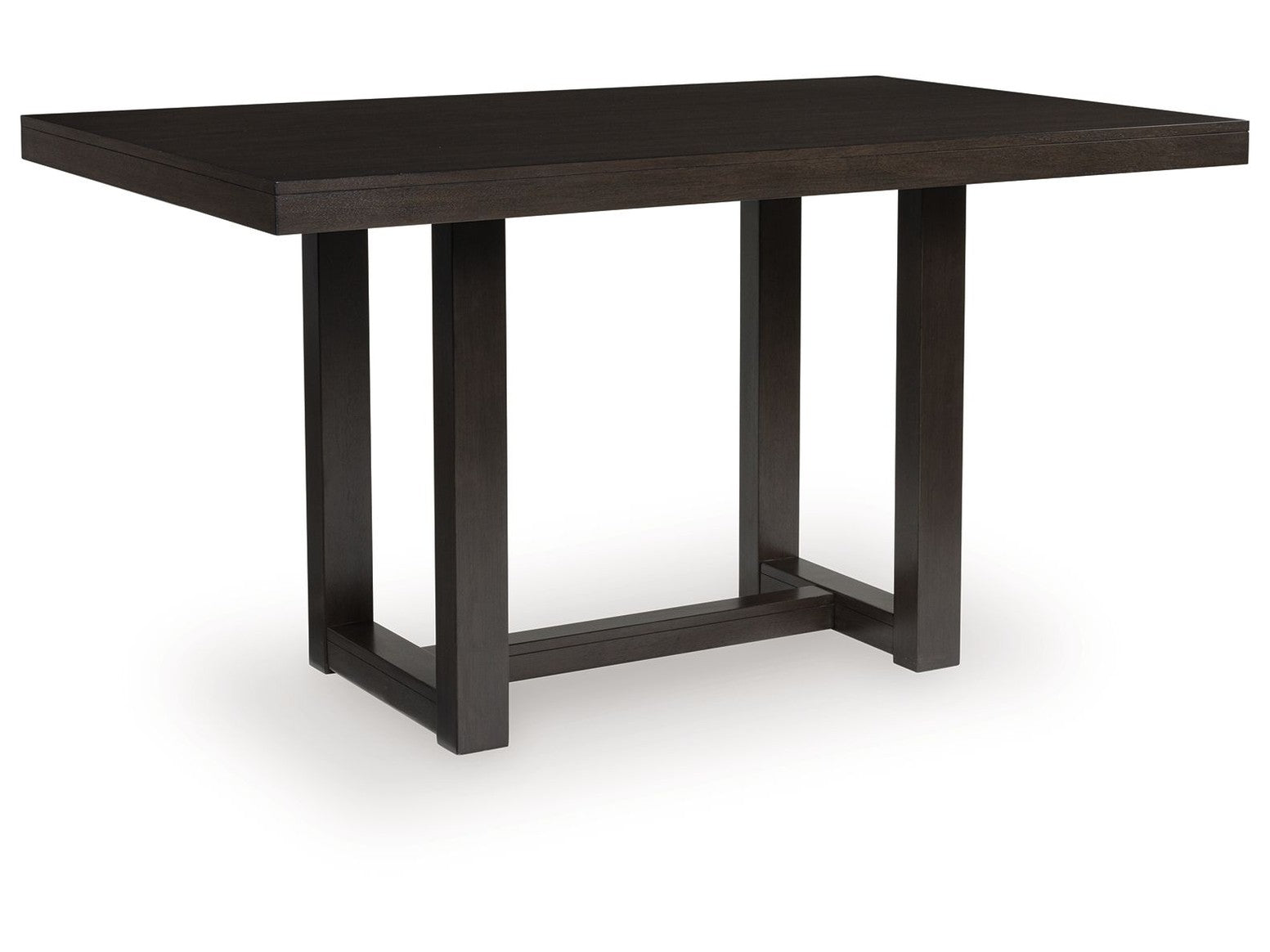 Neymorton - Rectangular Dining Room Counter Table - Dark Grayish Brown