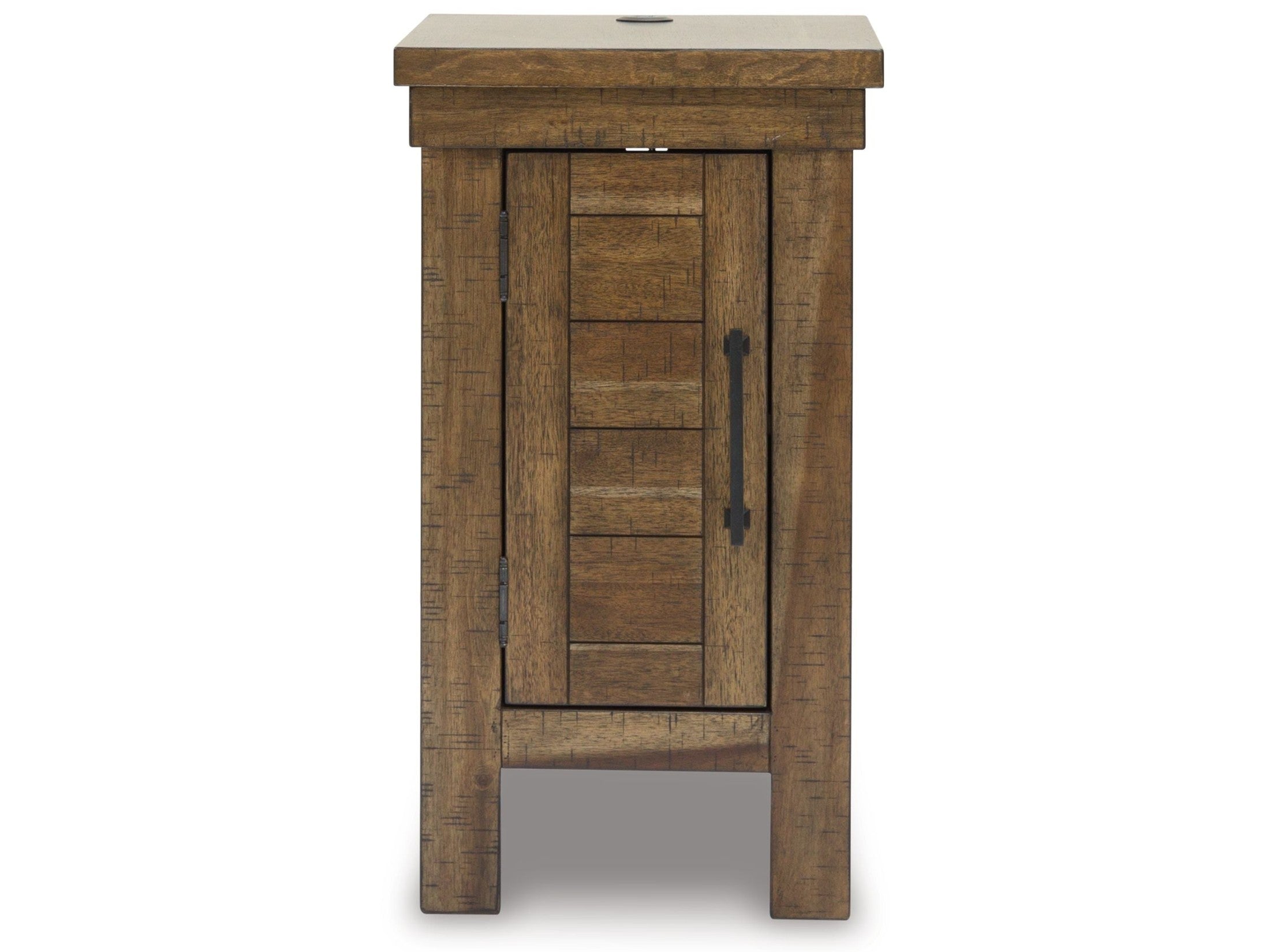 Moriville - Chair Side End Table - Grayish Brown