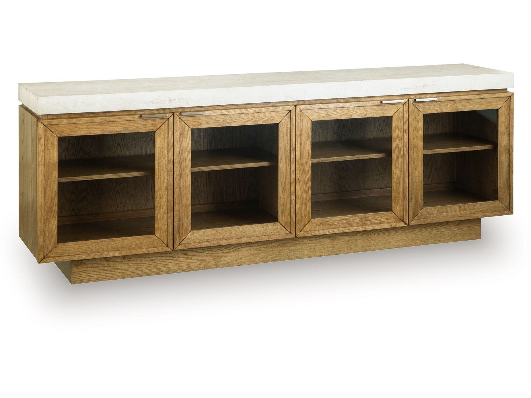 Adanworth - Accent Cabinet - Light Brown / Gray