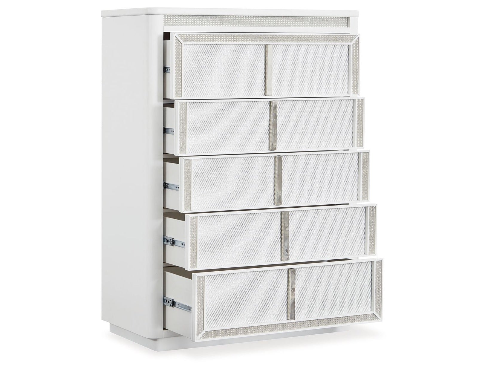 Chalanna - Five Drawer Chest - White
