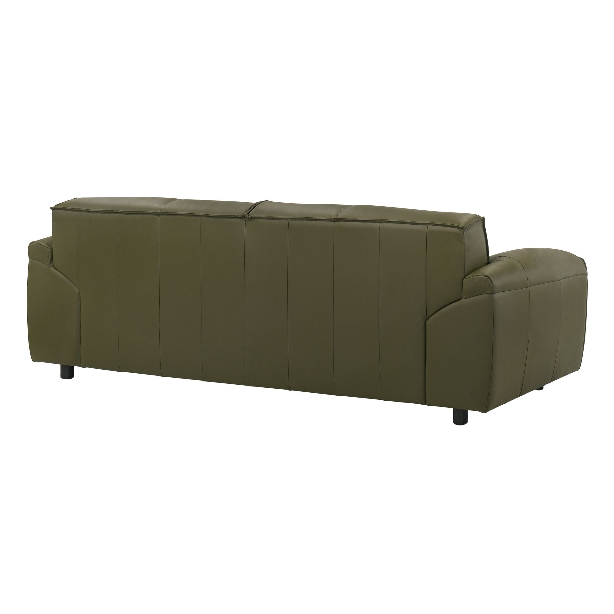 Tanner - Leather Sofa With Padded Arms