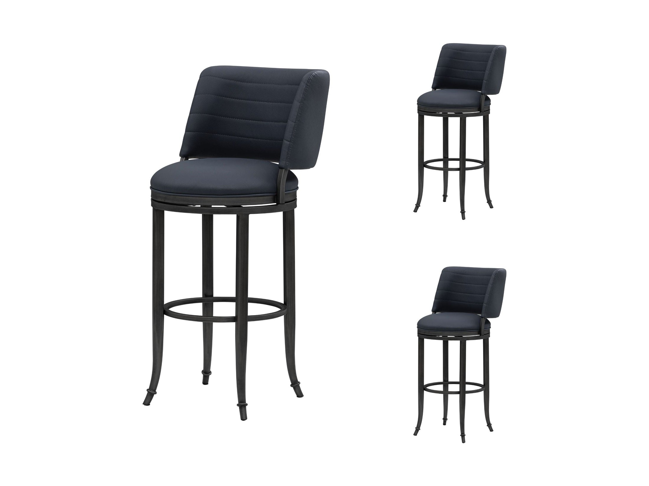 Torres - Upholstered Swivel Barstool