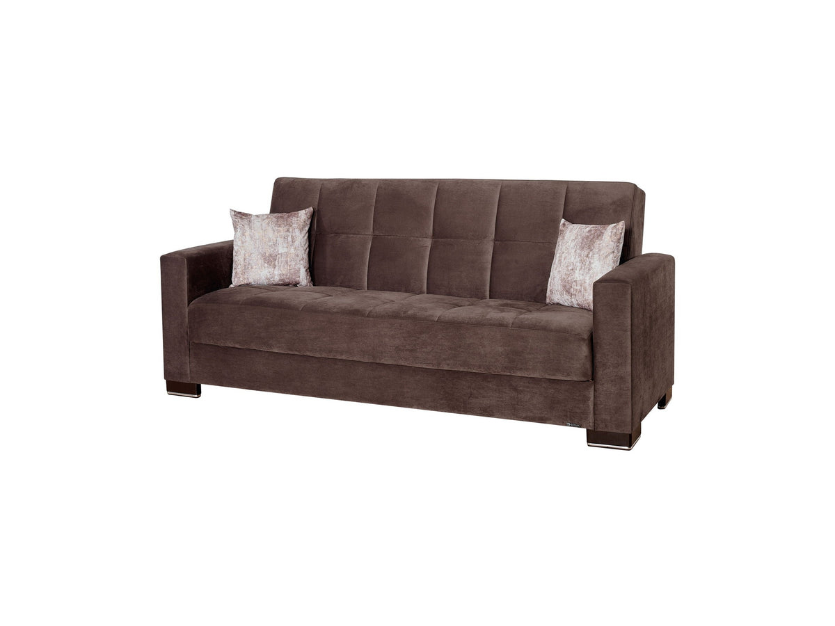 Ottomanson Armada - Upholstered Convertible Sofabed With Storage - Microfiber