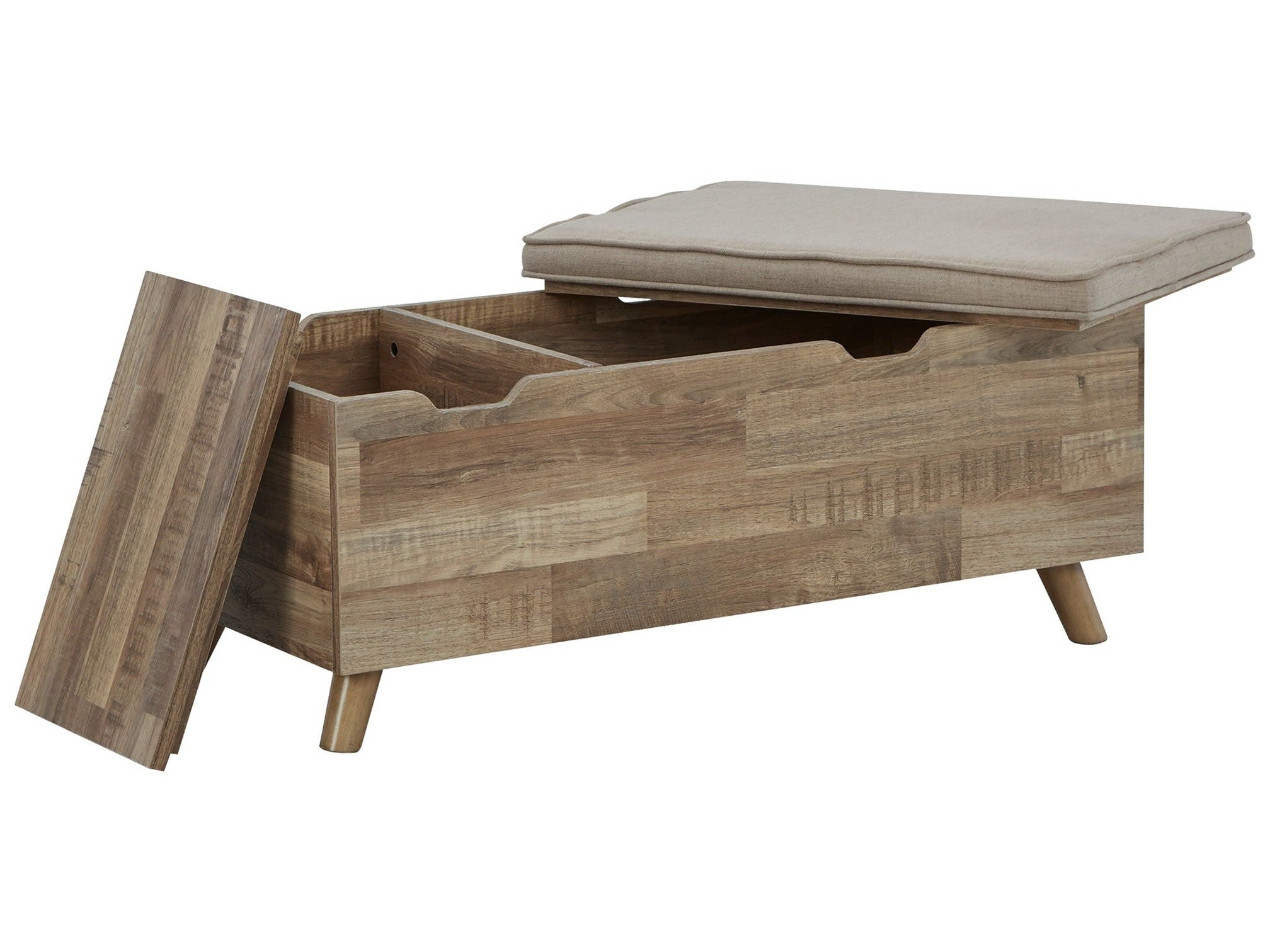 Gerdanet - Storage Bench - Beige