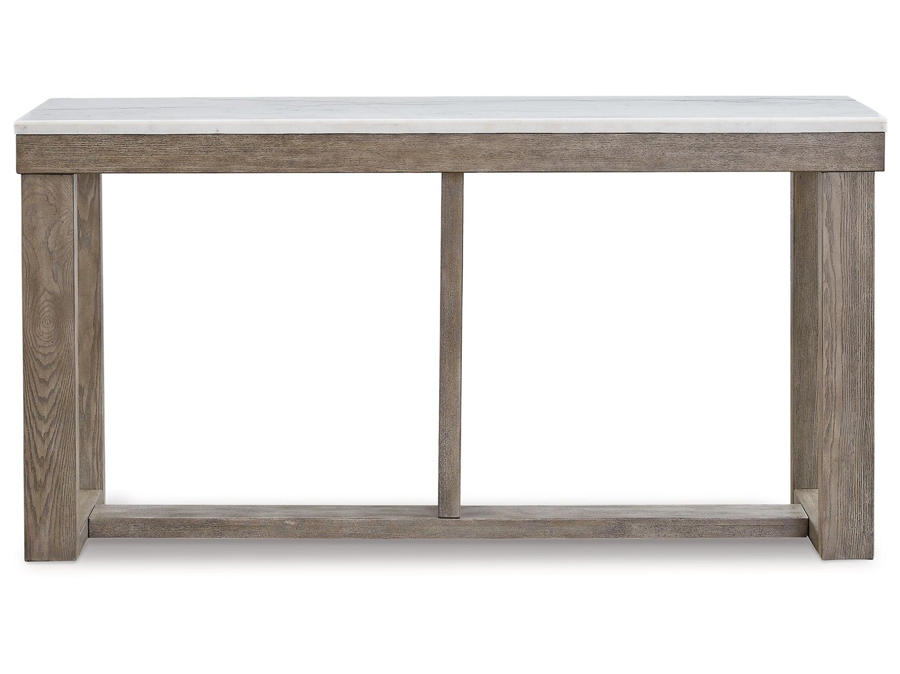 Loyaska - Sofa Table - Brown / Ivory