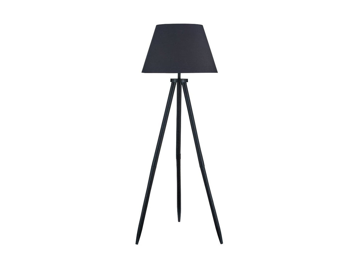 Orhan - Wood Floor Lamp - Black