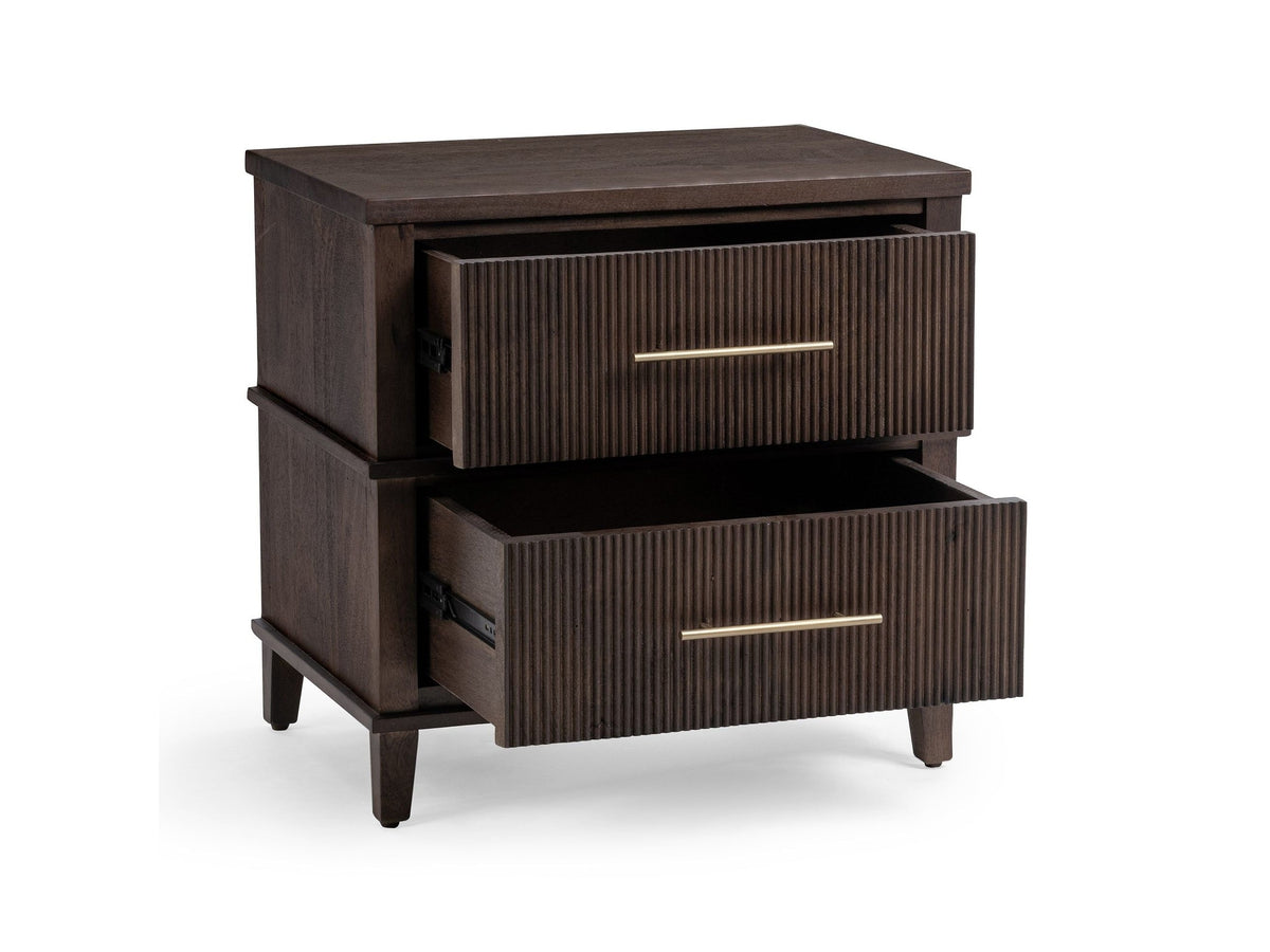 Westlake - 2-Drawer Nightstand - Kona Brown