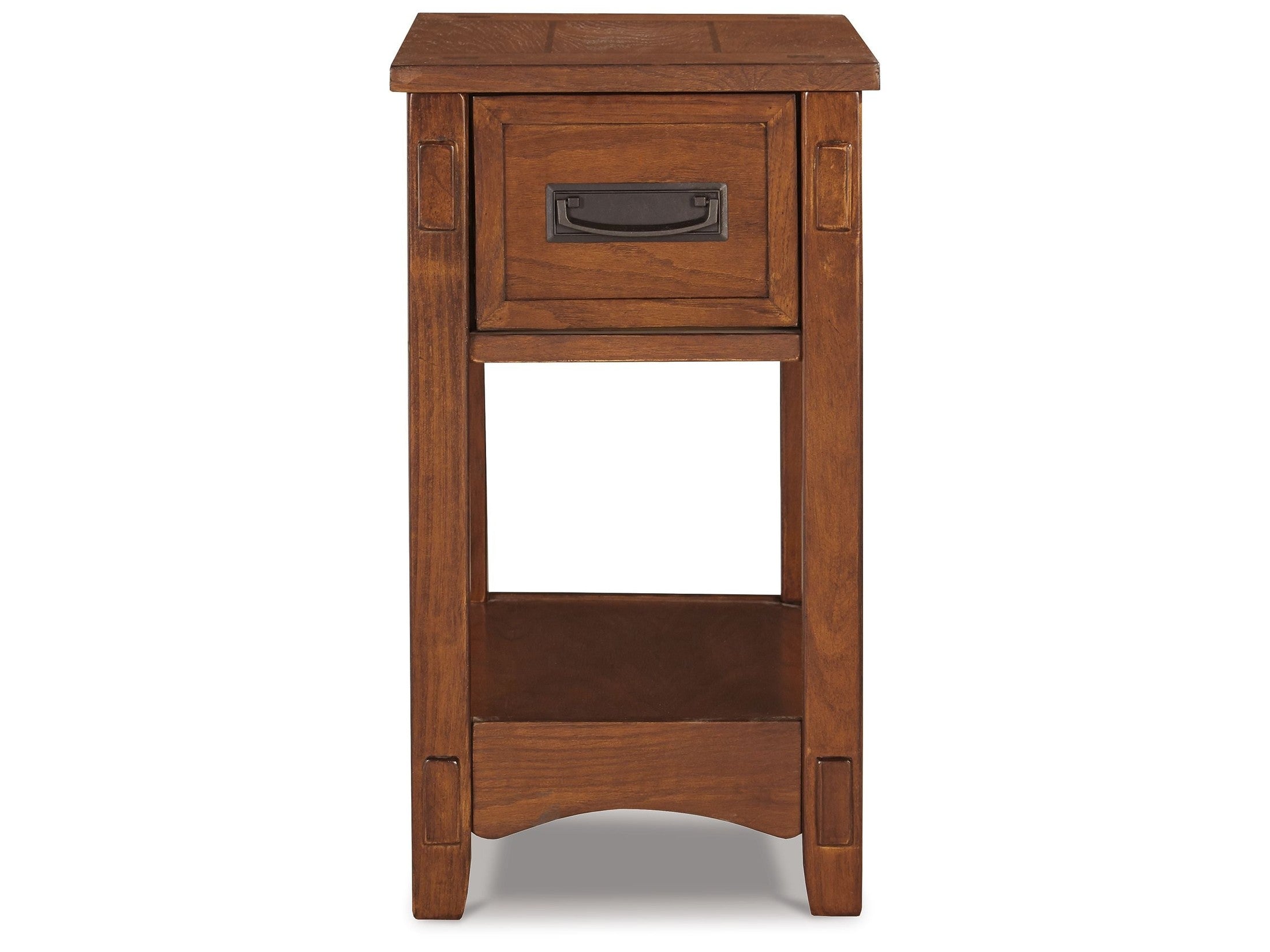 Breegin - Chair Side End Table - 1 Drawer - Brown