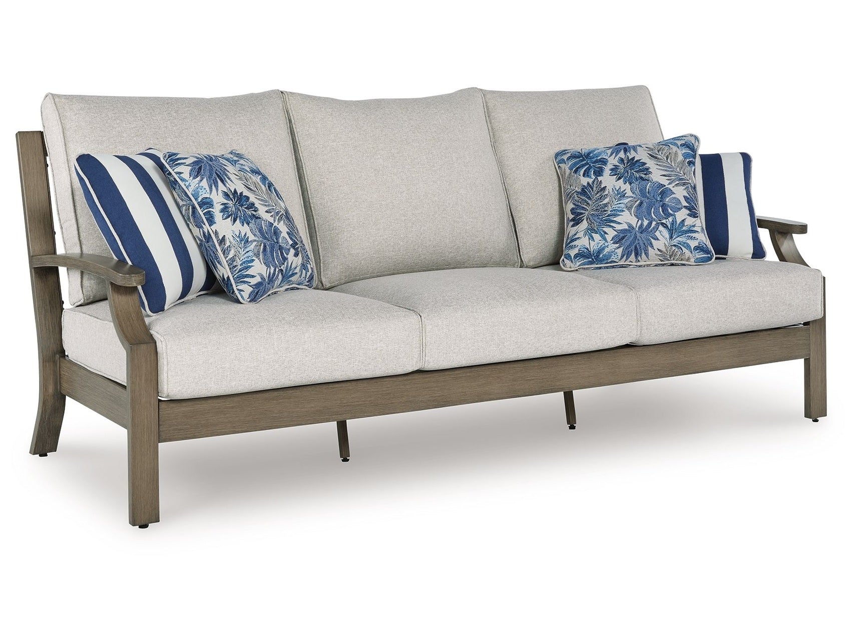Rainier Ranch - Sofa With Cushion - Brown / Beige