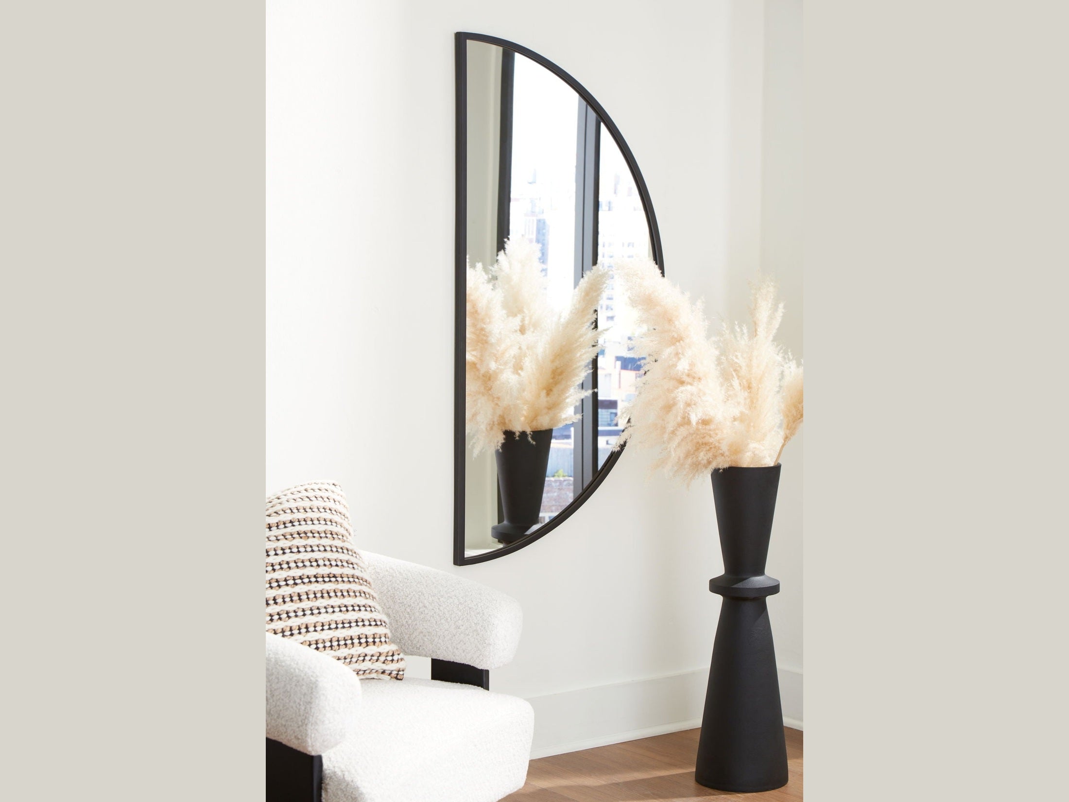 Denlow - Accent Mirror - Black