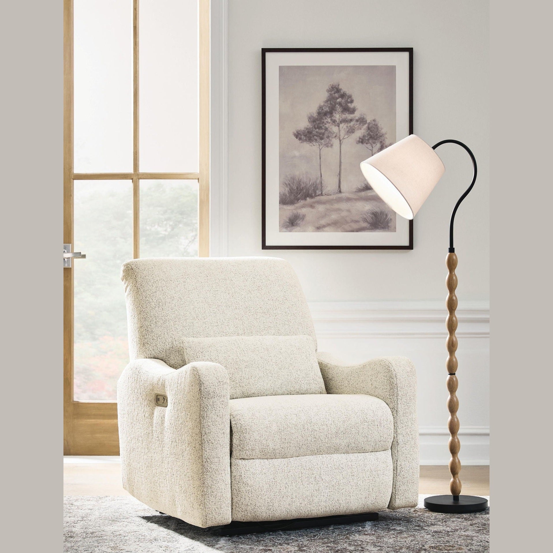 Cleo Pier - Power AutoGlide Recliner - Chai