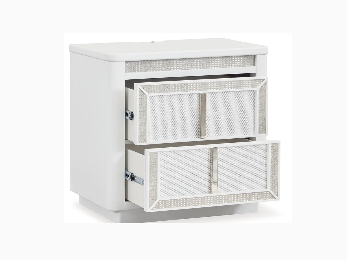 Chalanna - Two Drawer Night Stand - White
