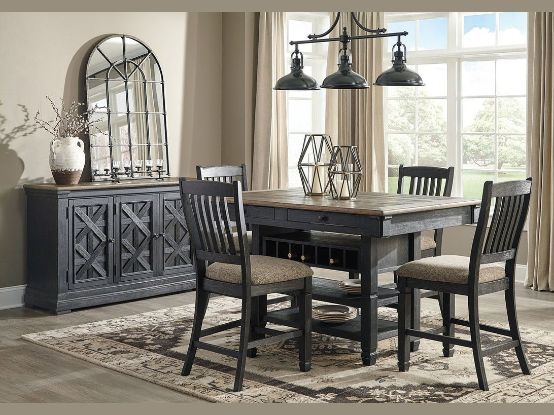 Tyler Creek - Counter Height Table Set