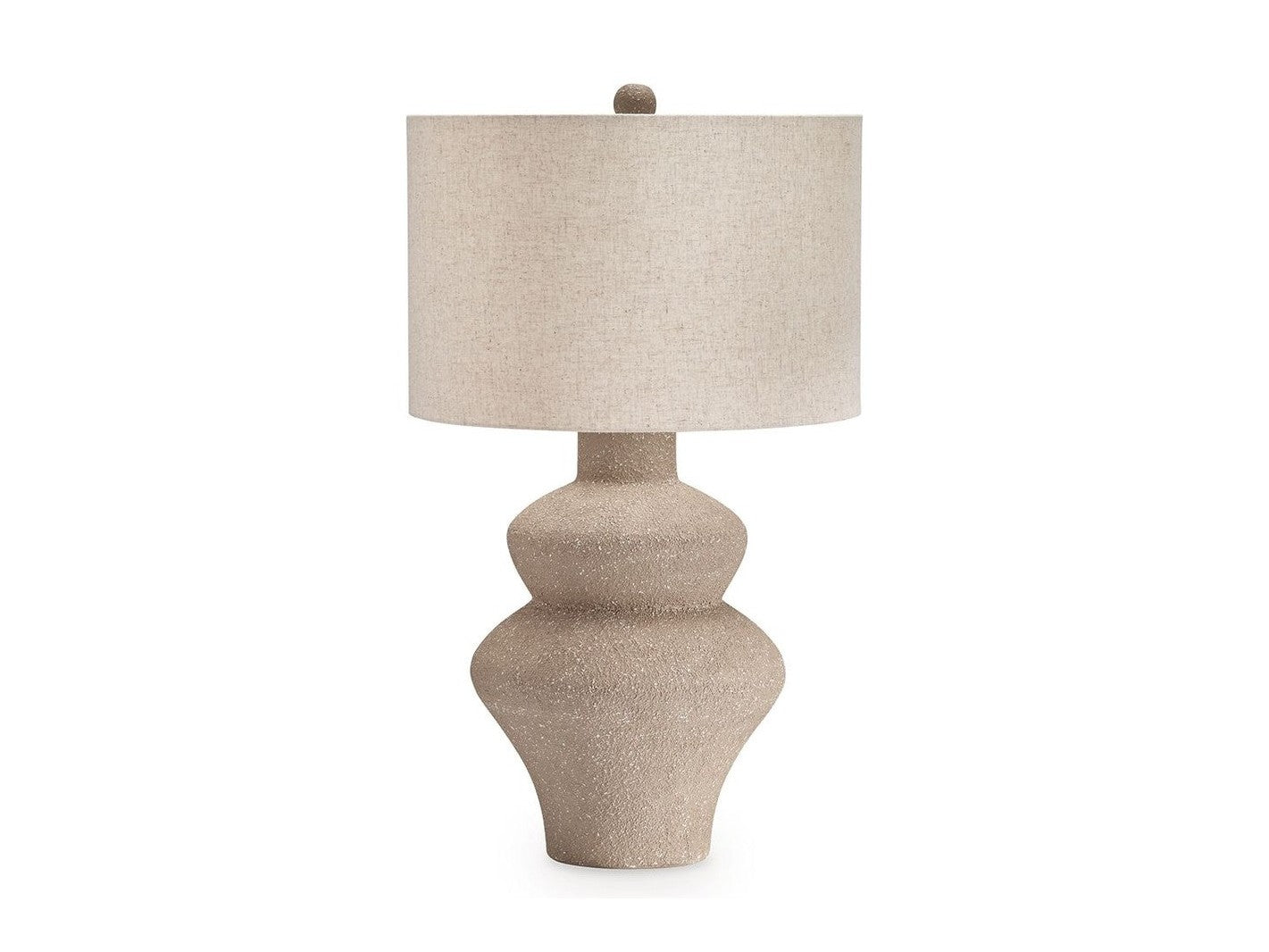 Jossleigh - Metal Table Lamp - Beige