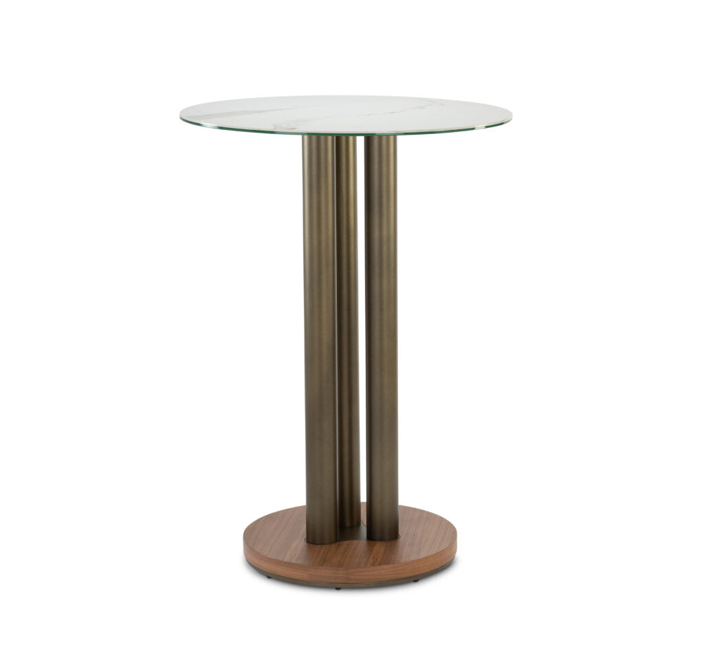 Elite Modern Trilogy Round Pub Table