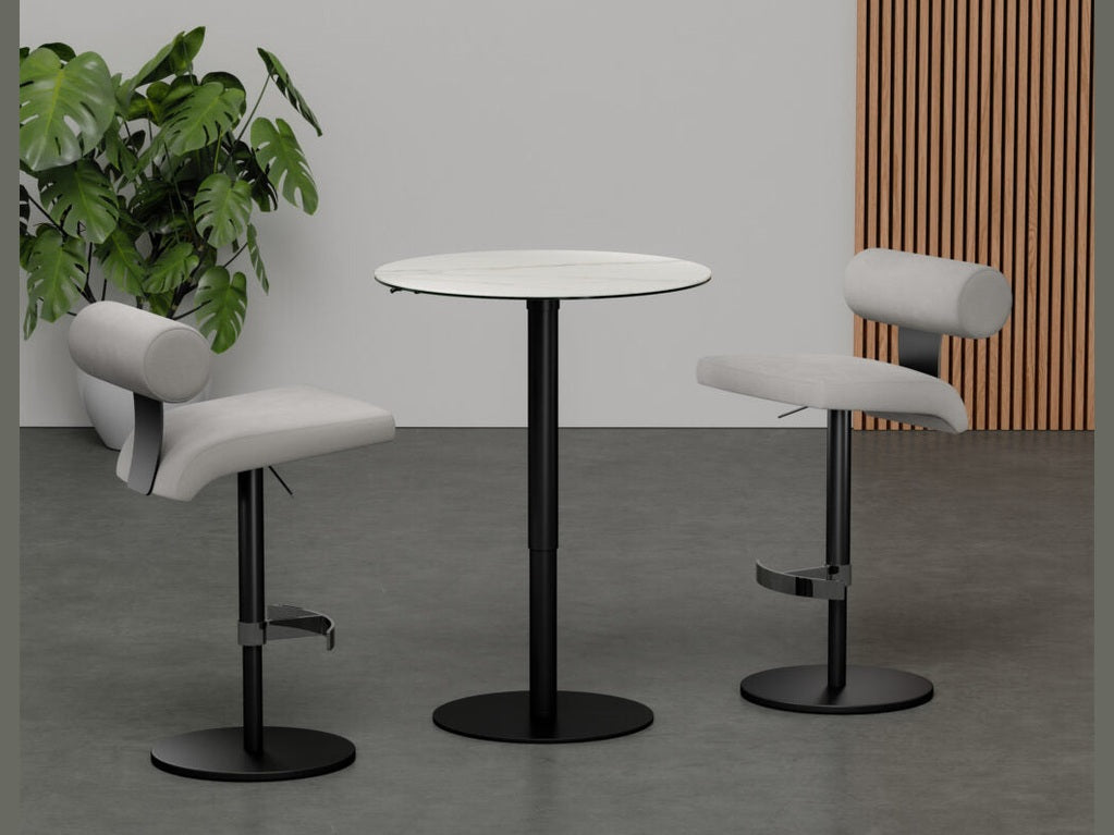 Elite Modern Alora Pub Table with Ceramic Top