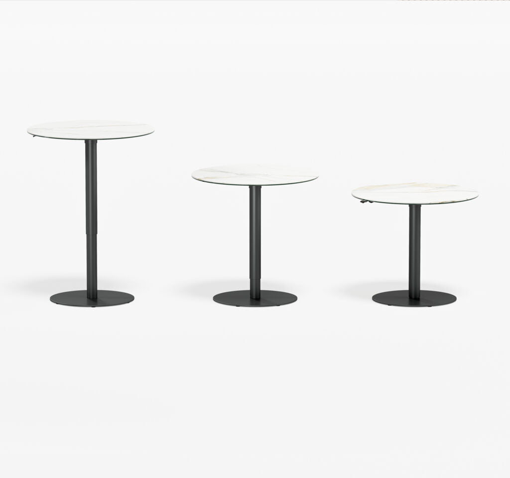 Elite Modern Alora Pub Table with Ceramic Top