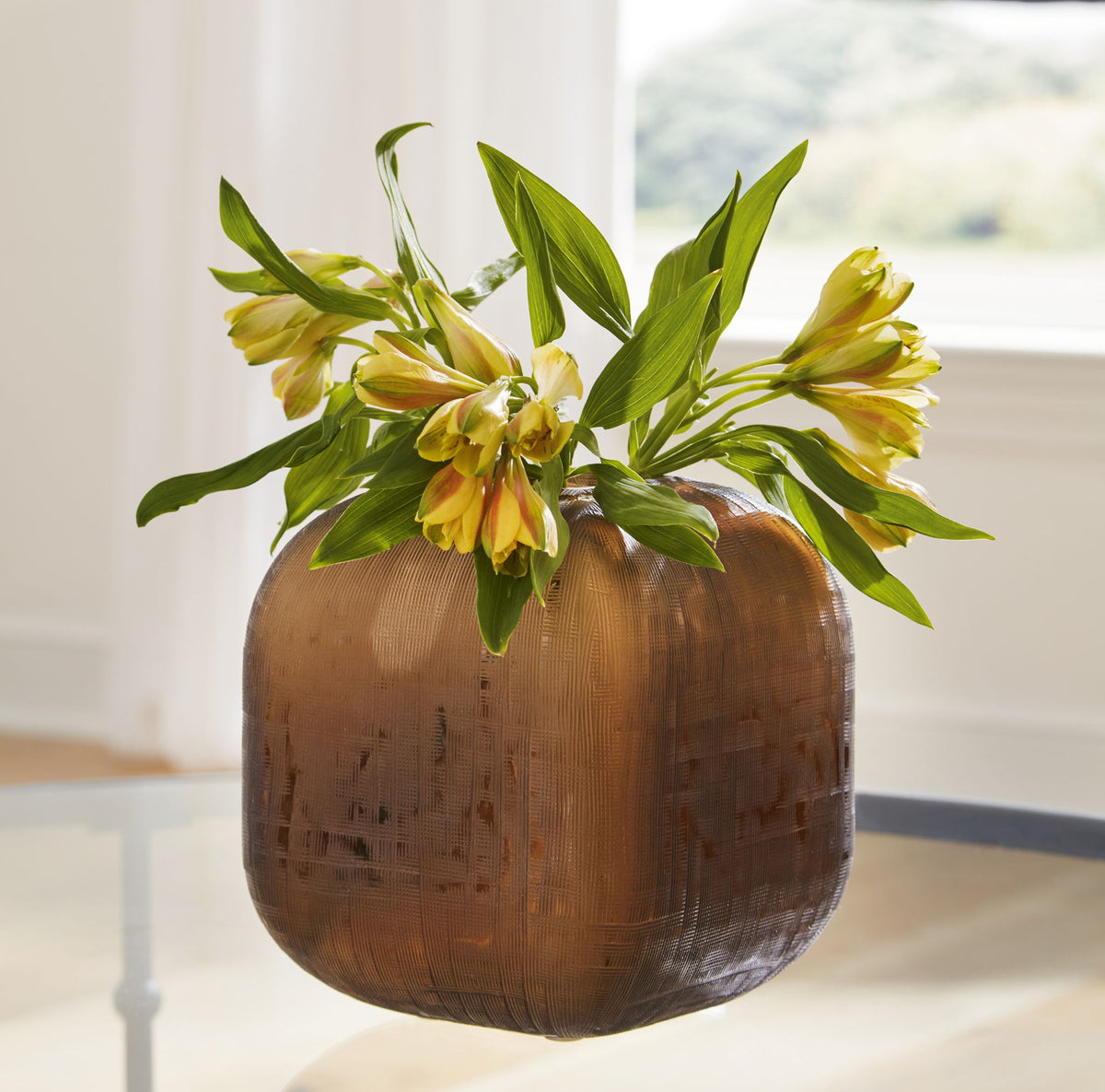 Capard - Indoor/Outdoor Vase - 8" - Brown