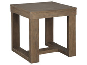Cariton - Square End Table - Gray