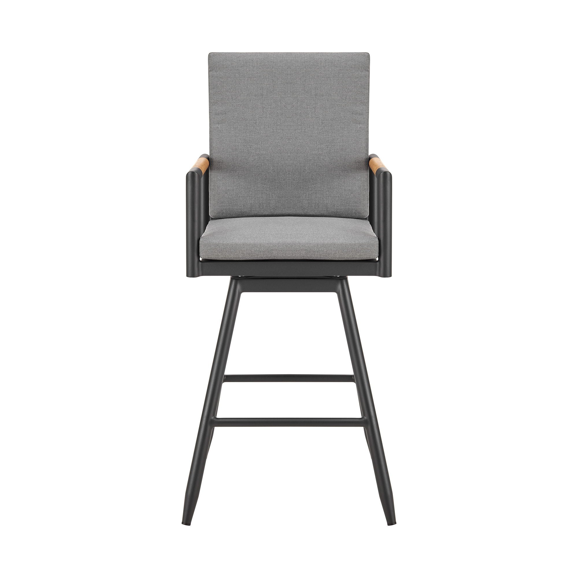 Crown - Outdoor Patio Swivel Bar Stool Set