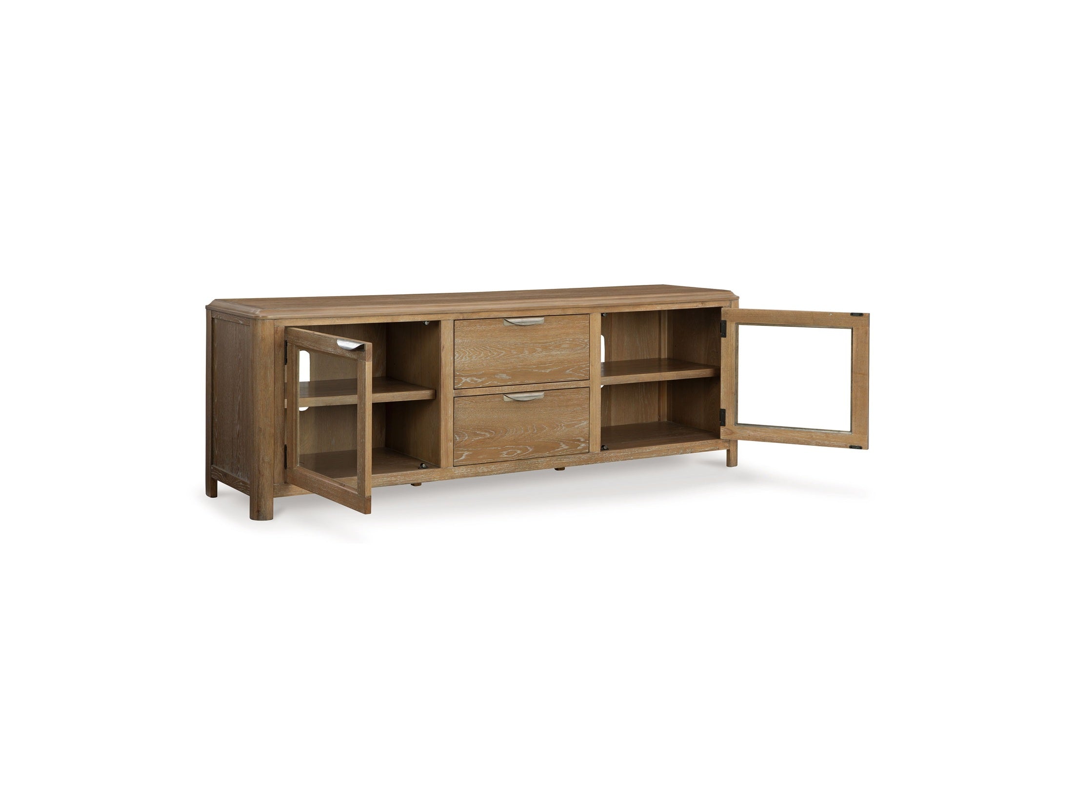 Rencott - Extra Large TV Stand - Light Brown