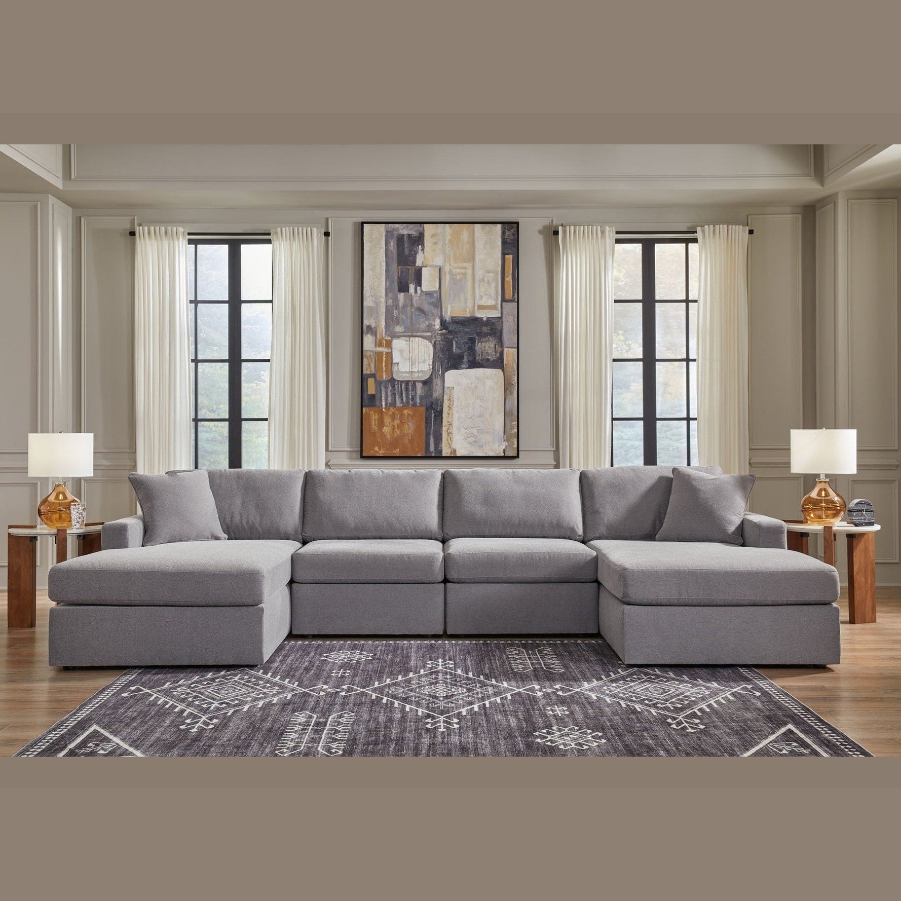 Modmax - Sectional - Granite
