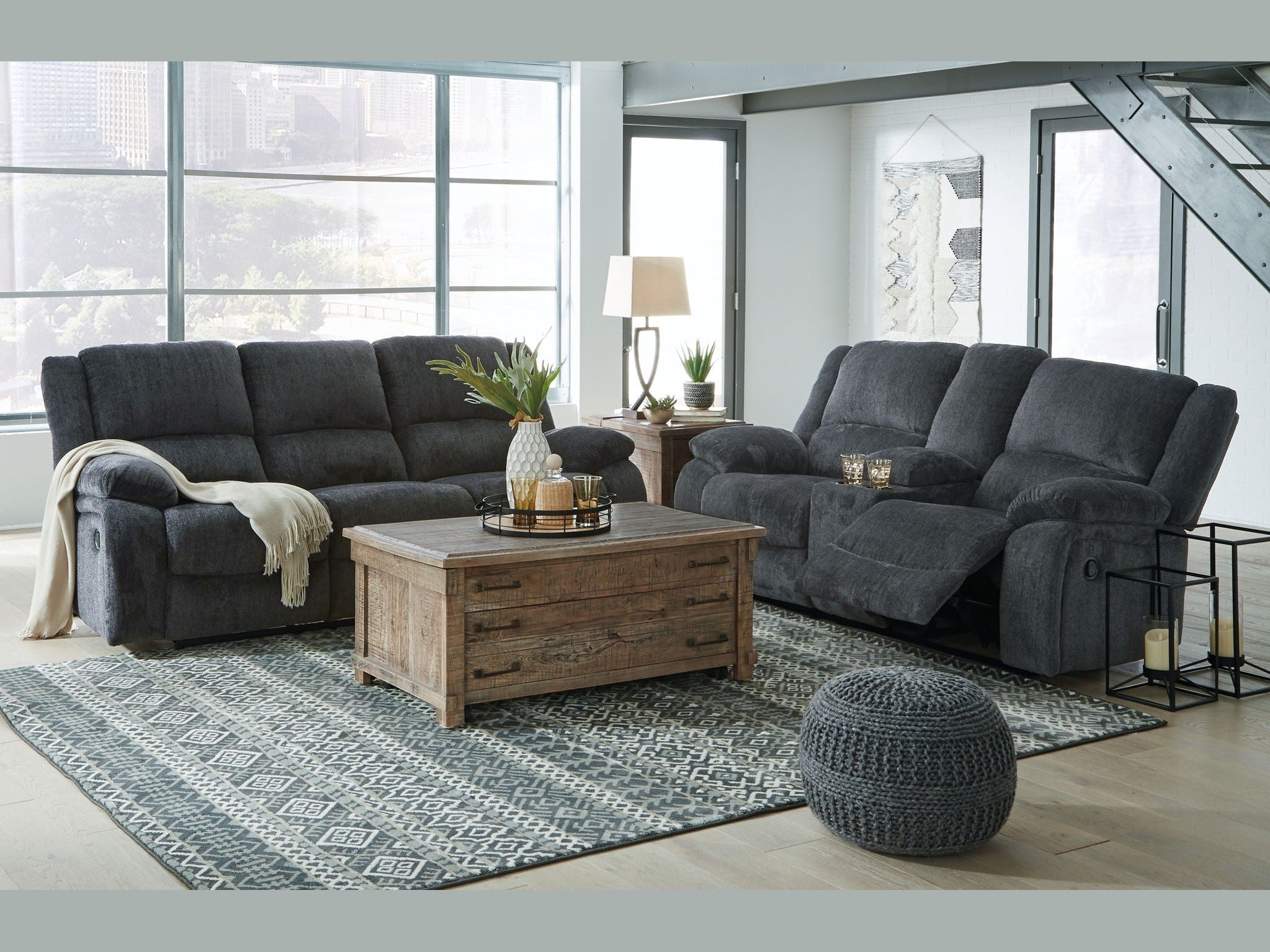 Draycoll - Reclining Living Room Set