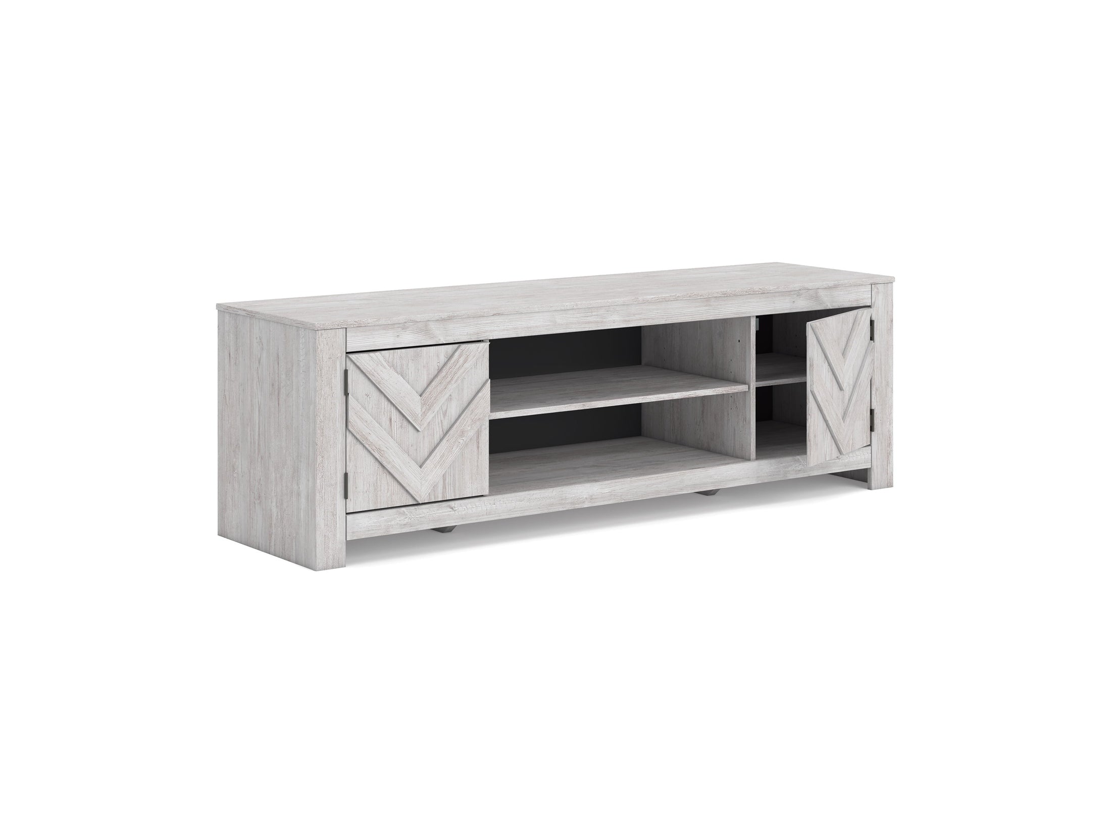 Cayboni - LG TV Stand With Fireplace Option