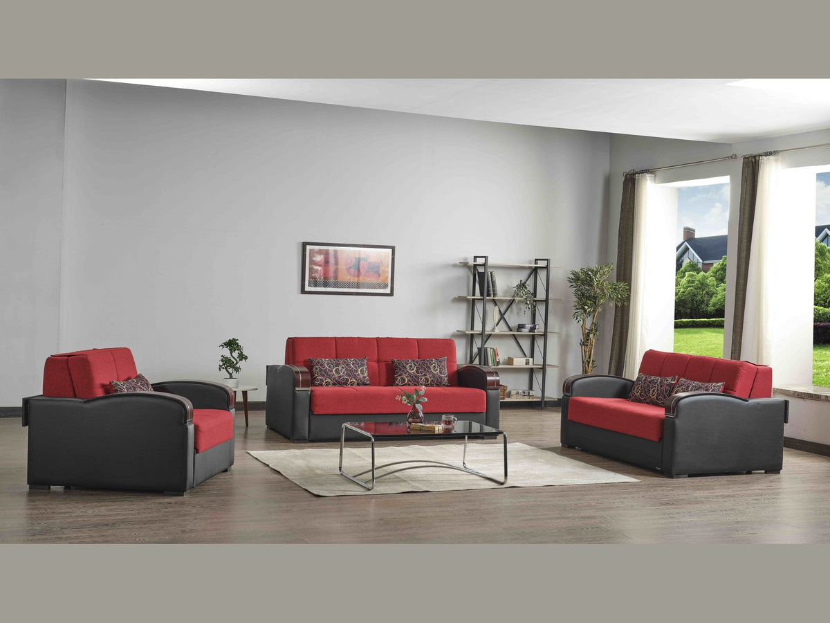 Ottomanson Sleep Plus - Upholstered Convertible Sofabed With Storage
