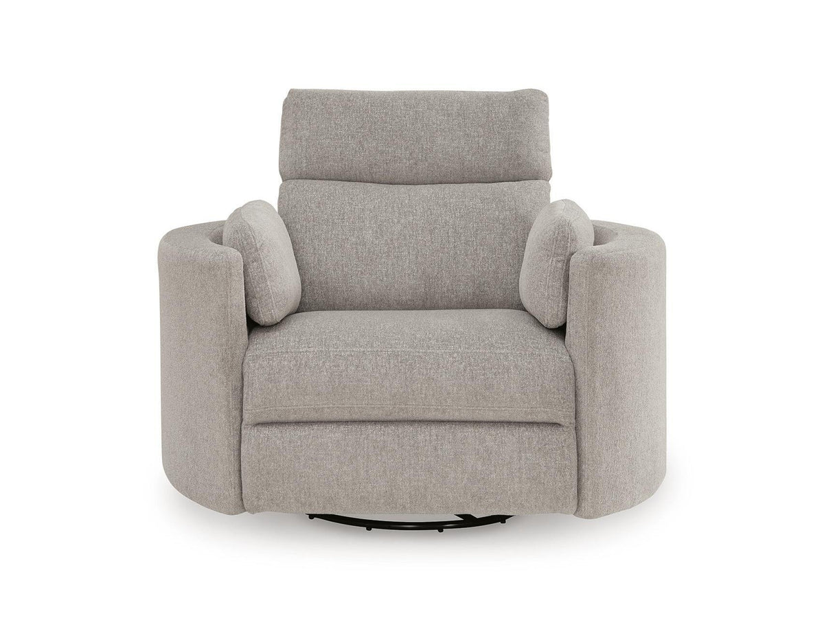 ModMax Luxe - Swivel Glider Power Recliner - Flint