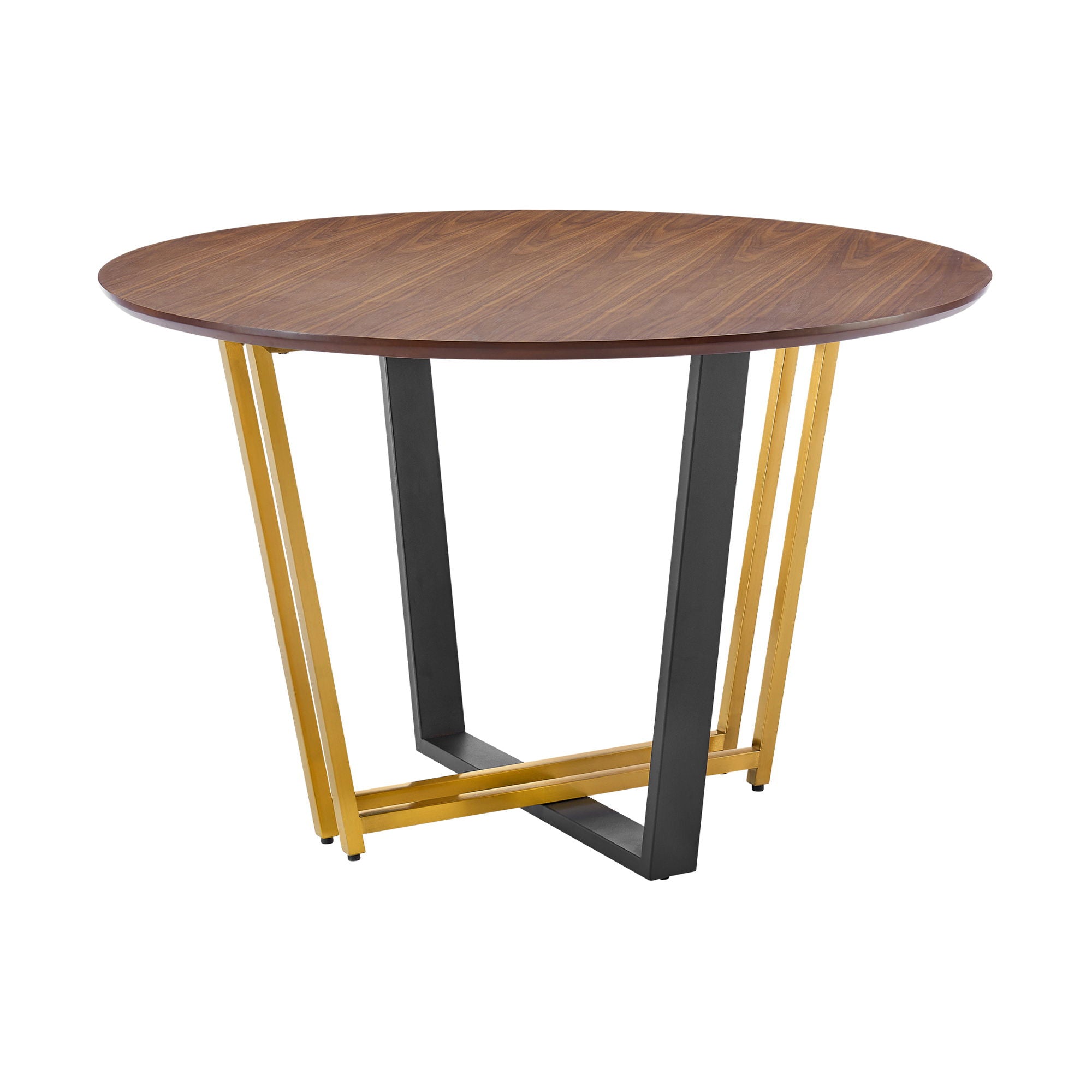 Joana Anastasia - Round Walnut Dining Table Set