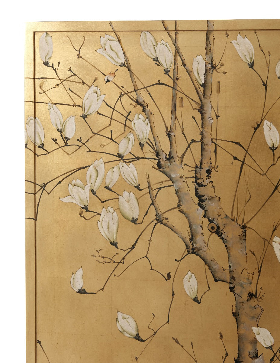 Theodore Alexander Spring Magnolias Wall Decor