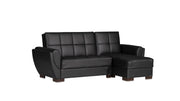 Ottomanson Armada Air - Upholstered Convertible Chaise Lounge With Storage