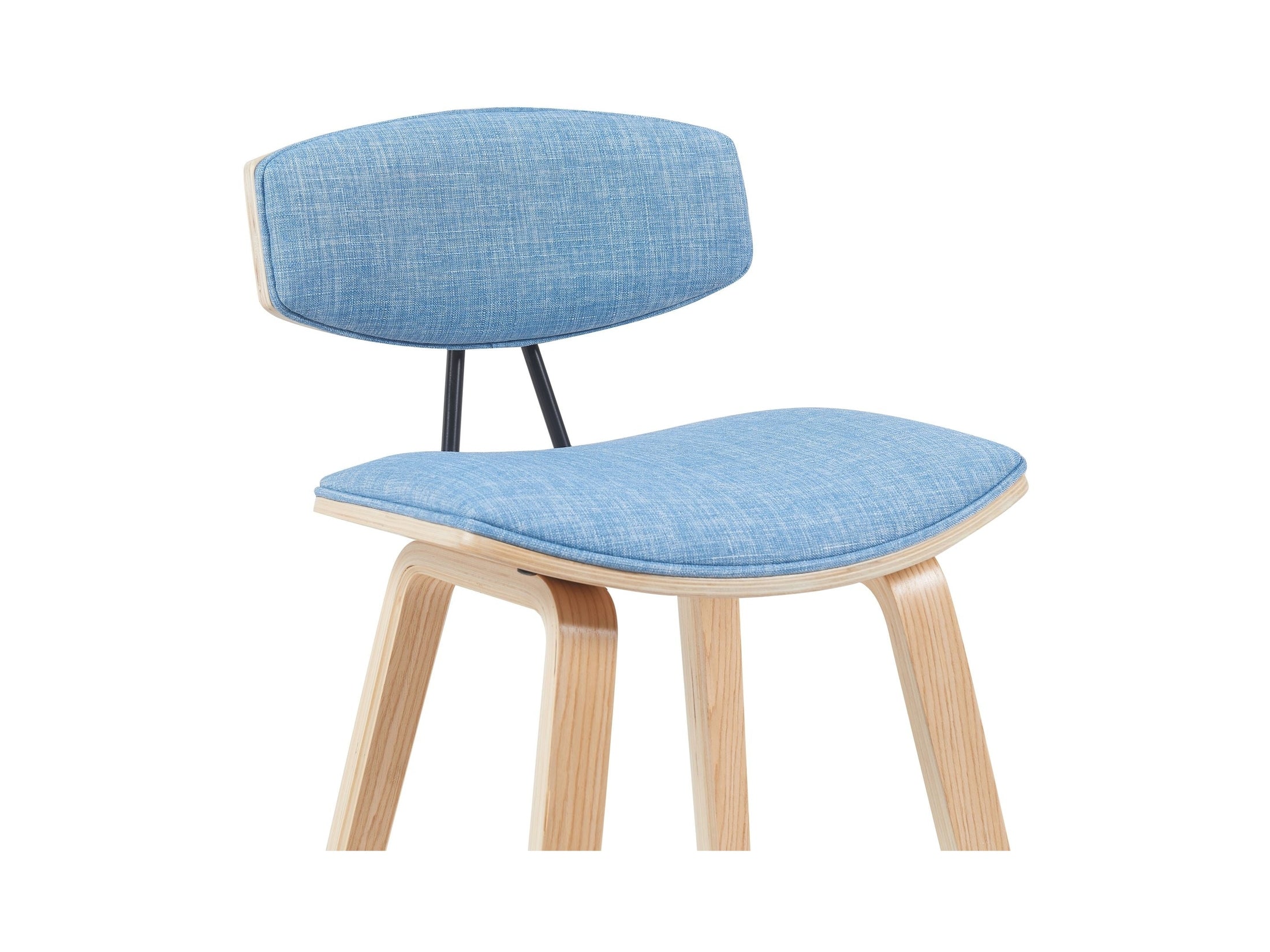 Fox - Swivel Bar Height Stool - Light Brown