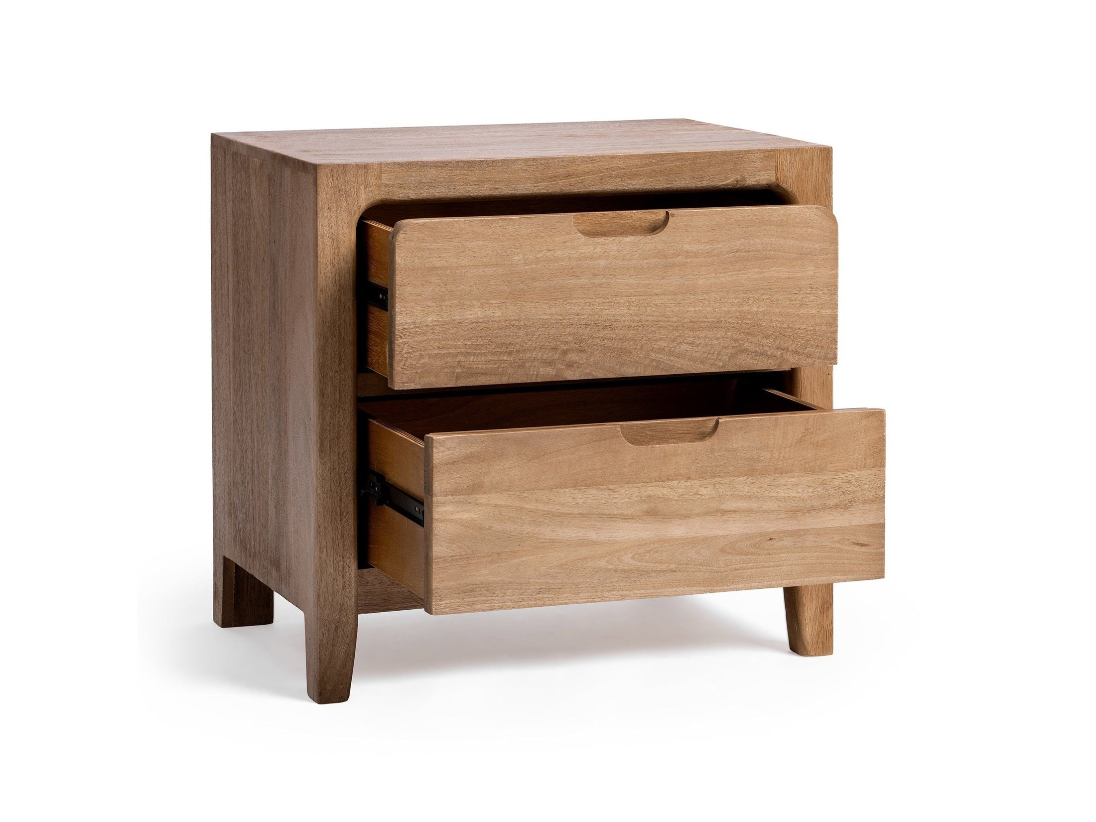 Laguna - 2 Drawer Nightstand - Natural Maple