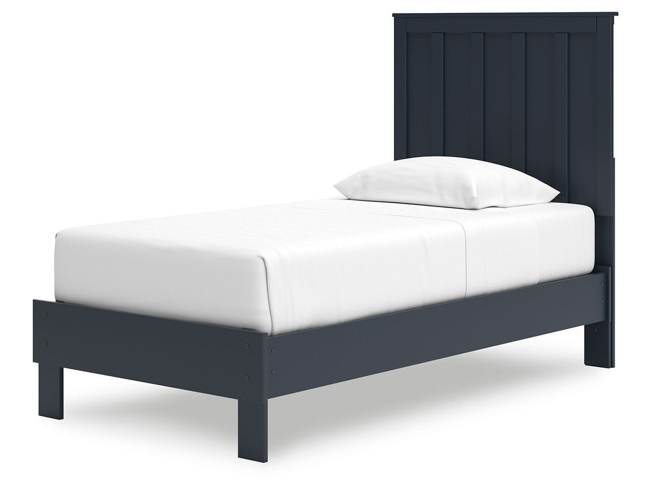 Simmenfort - Platform Bed With Panel Headboard