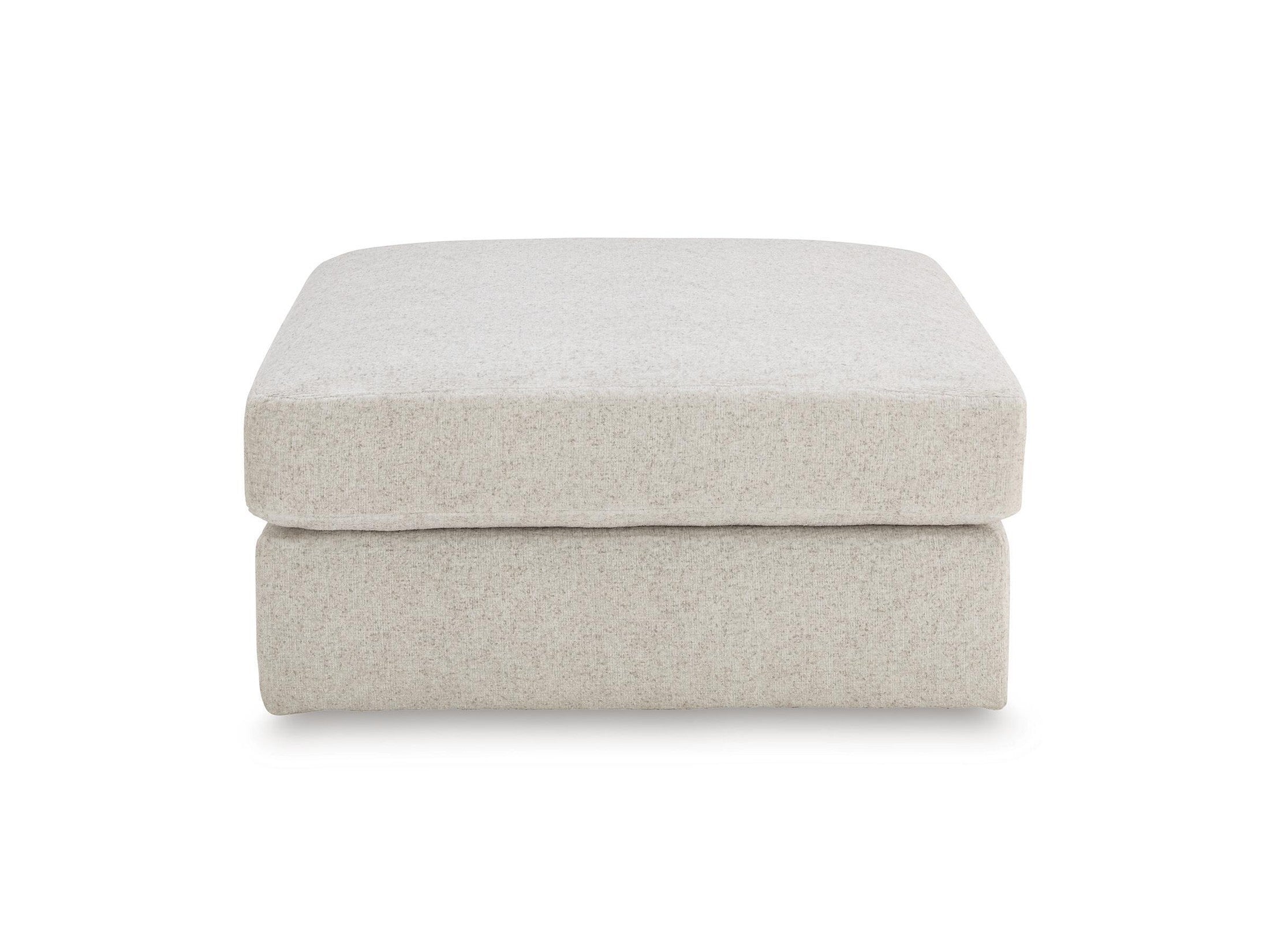 Kestrie - Oversized Accent Ottoman - Feathered