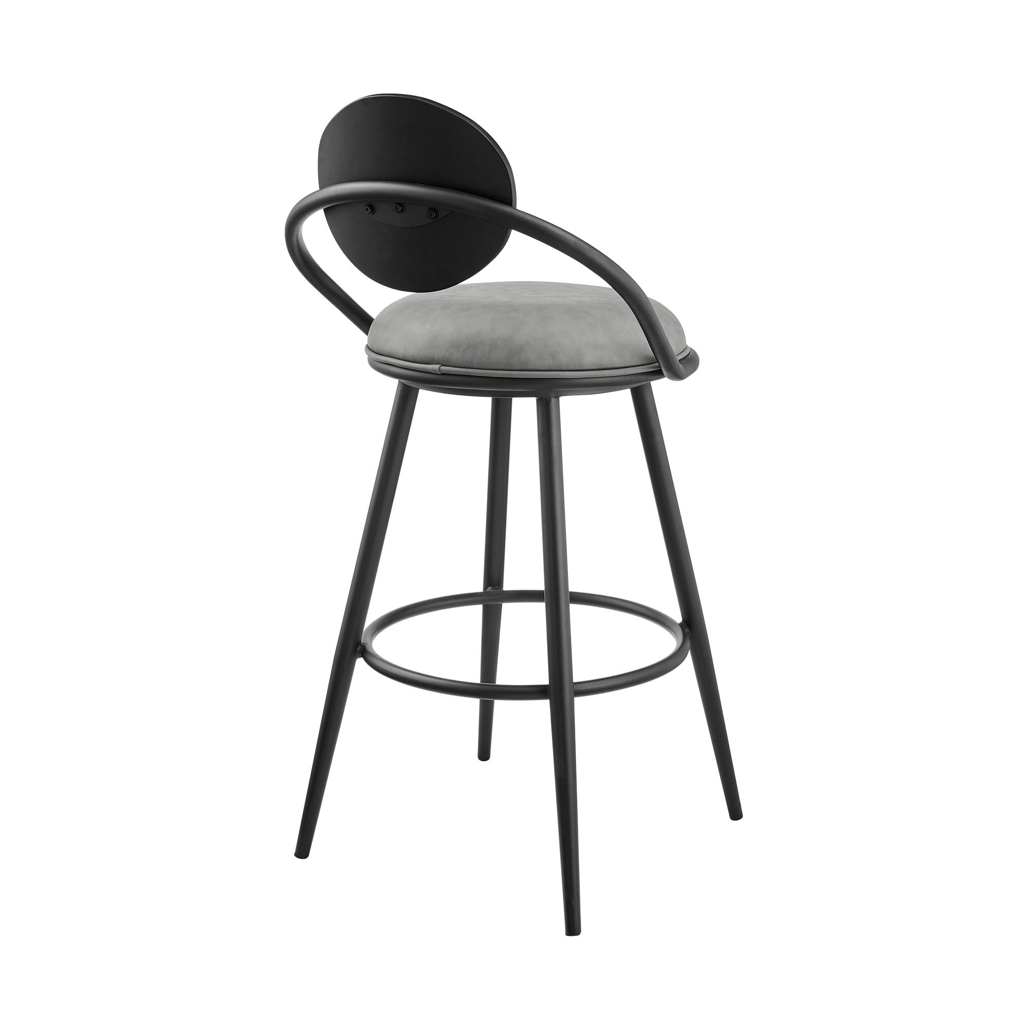 Carnation - Vintage Swivel Stool