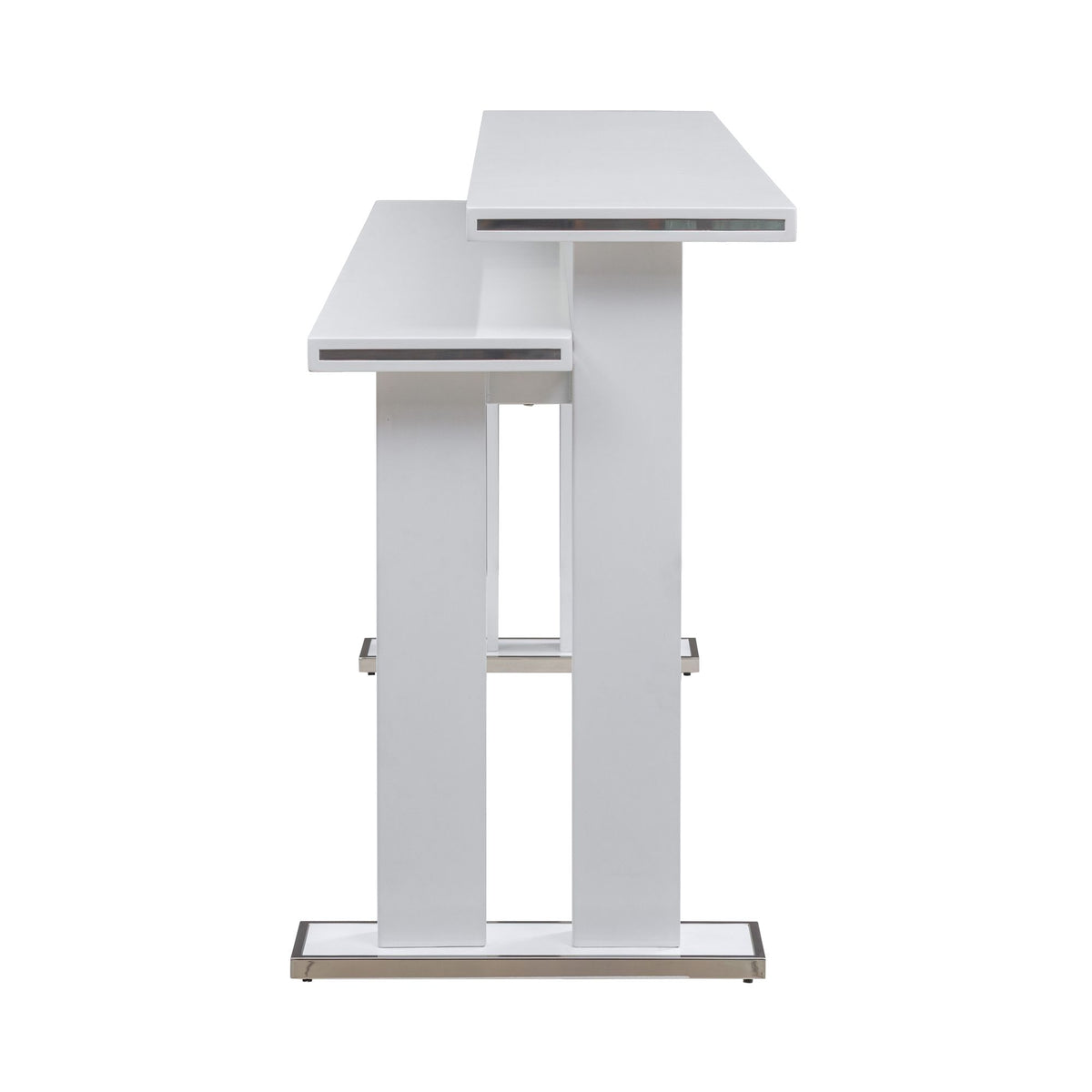 Amanda - 72" Rectangle Wood Console Table - White