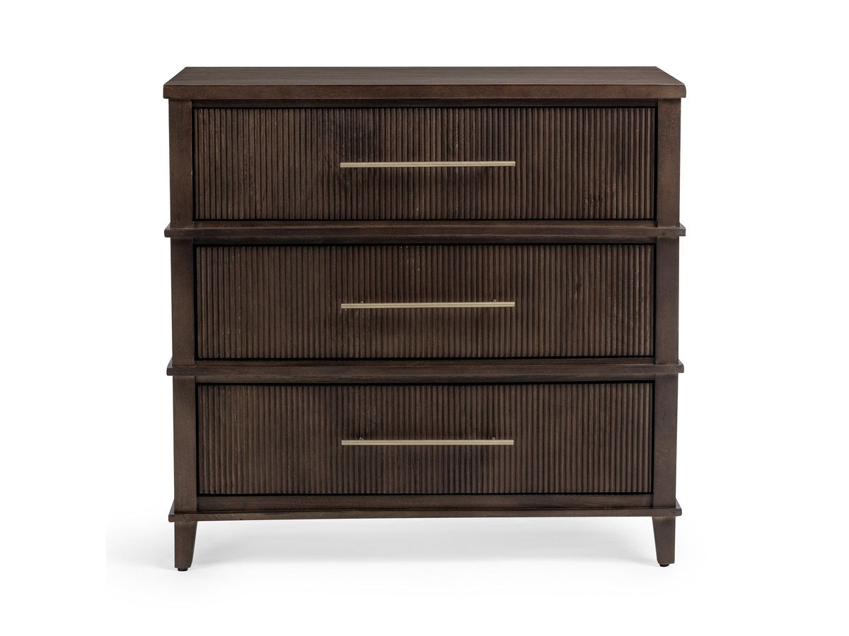 Westlake - 3-Drawer Chest - Kona Brown