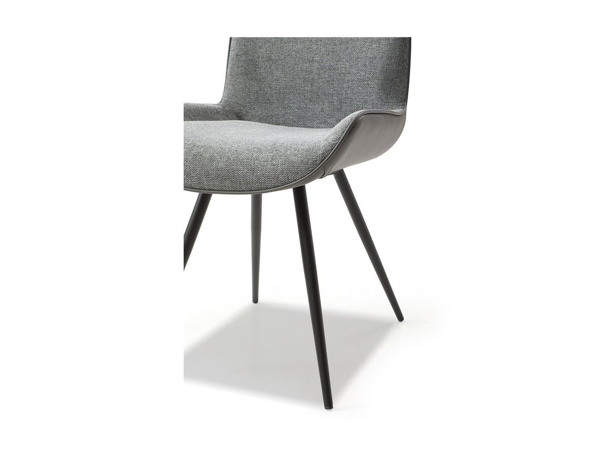 79 - Fabric Chair - Gray
