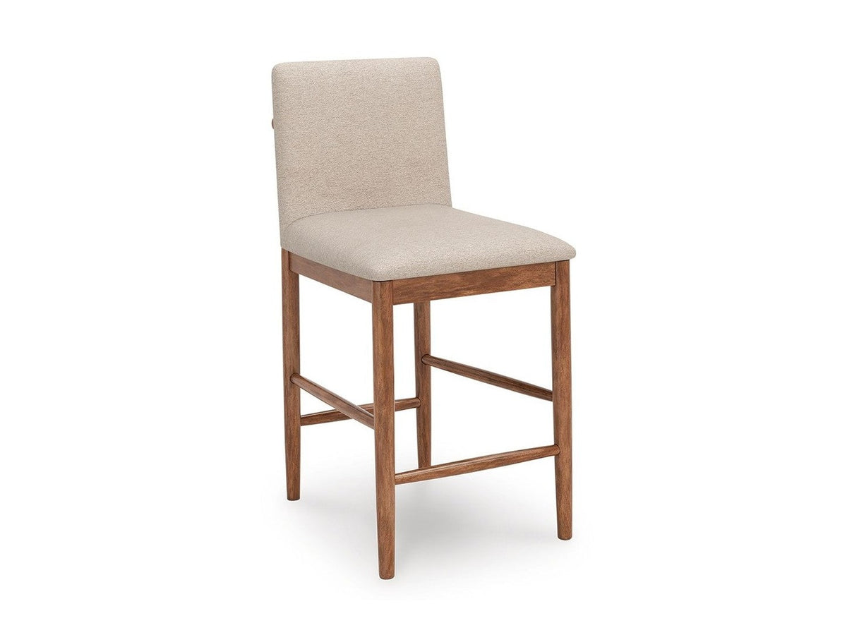 Isanti - Upholstered Barstool (Set of 2) - Light Brown