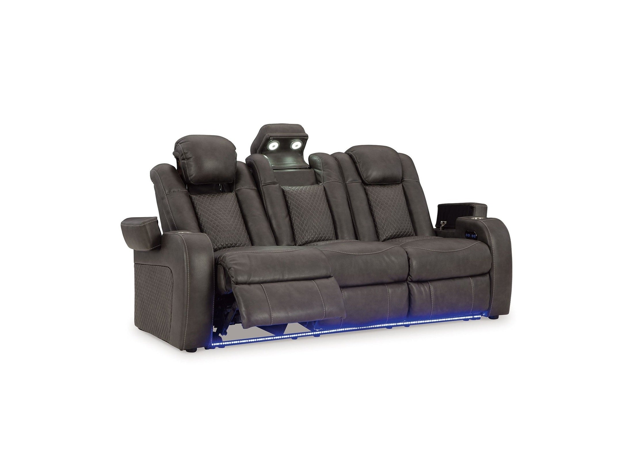 Fyne-dyme - Power Reclining Sofa With Adj Headrest